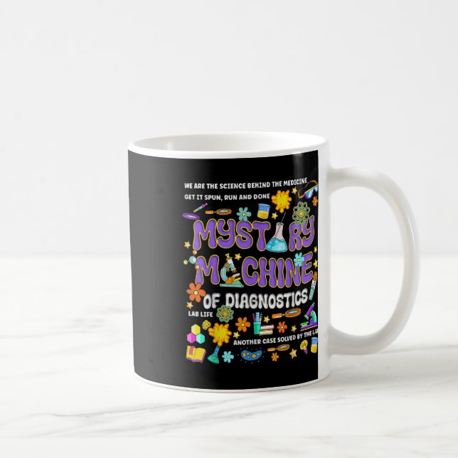 Mystery Machine Of Diagnostics Lab Week 2025 Med L Coffee Mug (Right)