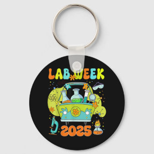 Mystery Machine Of Diagnostics Lab Week 2025 Med L Key Ring
