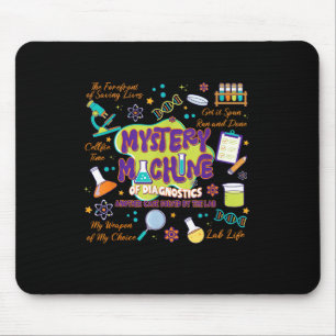 Mystery Machine Of Diagnostics Lab Week 2025 Med L Mouse Mat