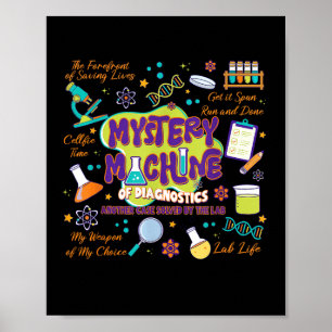 Mystery Machine Of Diagnostics Lab Week 2025 Med L Poster
