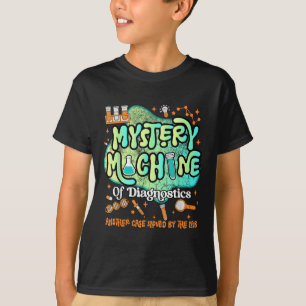 Mystery Machine Of Diagnostics Lab Week 2025 Med L T-Shirt