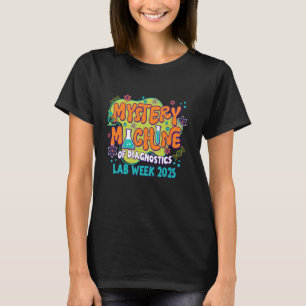 Mystery Machine of Diagnostics Lab Week 2025 Med L T-Shirt