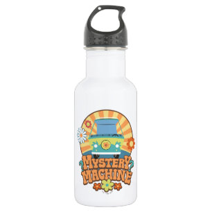 Mystery Machine Van Floral Graphic 532 Ml Water Bottle
