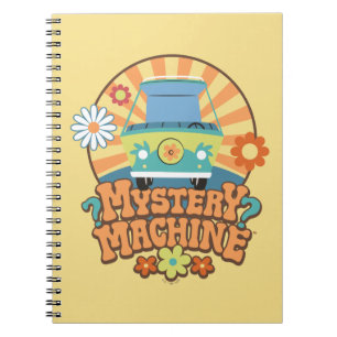 Mystery Machine Van Floral Graphic Notebook