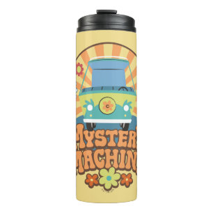 Mystery Machine Van Floral Graphic Thermal Tumbler