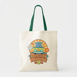Mystery Machine Van Floral Graphic Tote Bag