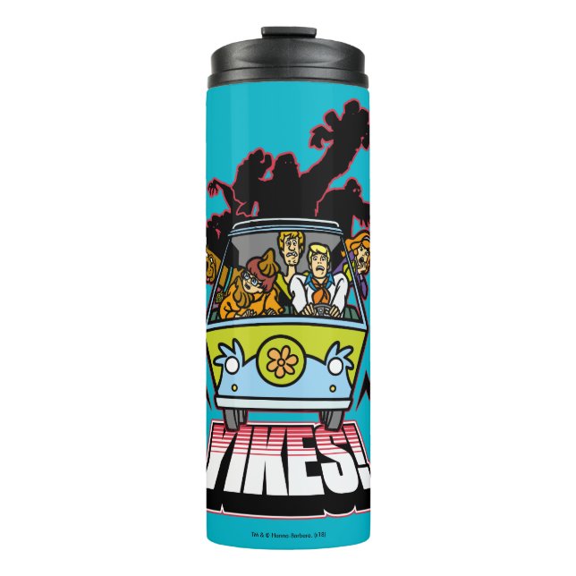 Mystery Machine "Yikes!" Graphic Thermal Tumbler (Front)