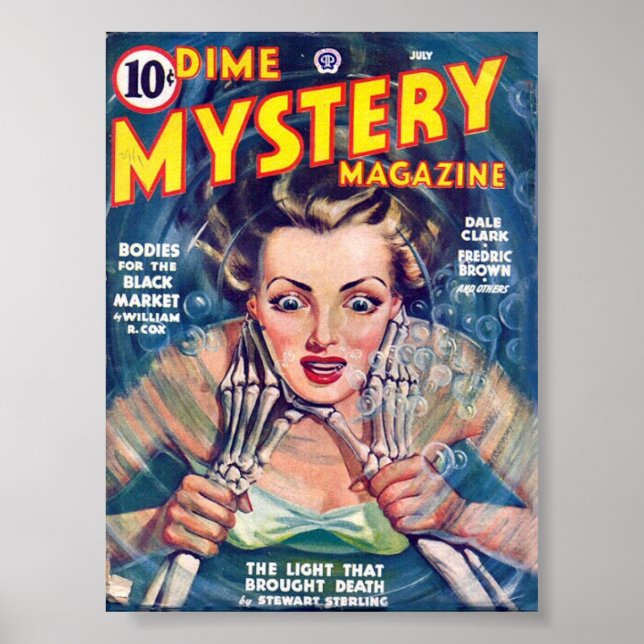 Mystery Magazine Poster (Front)