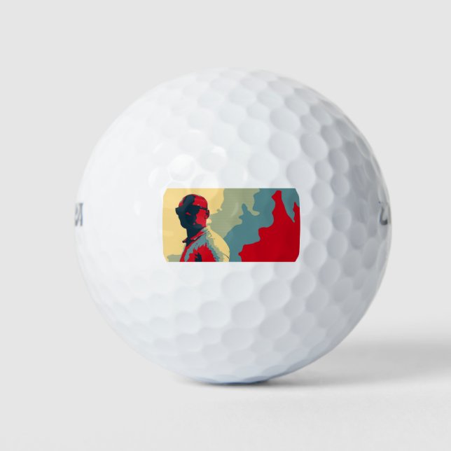 Mystery Man Golf Ball (Front)