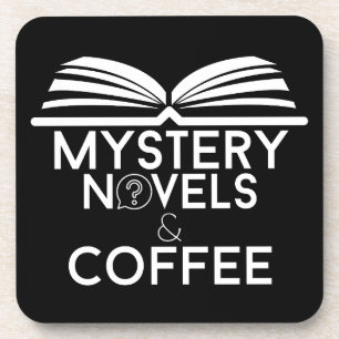 Mystery Novels and Coffee Coaster