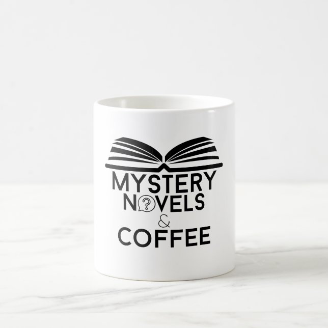 Mystery Novels and Coffee Mug (Center)