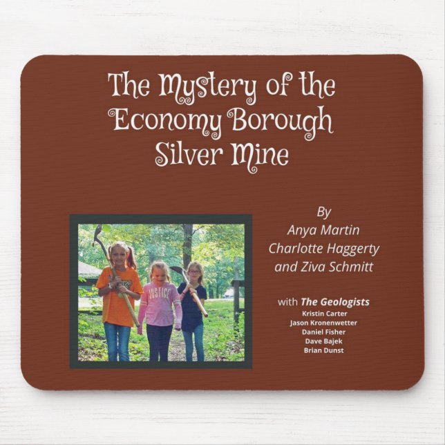Mystery of the Economy Borough Silver Mine Mouse Mat (Front)