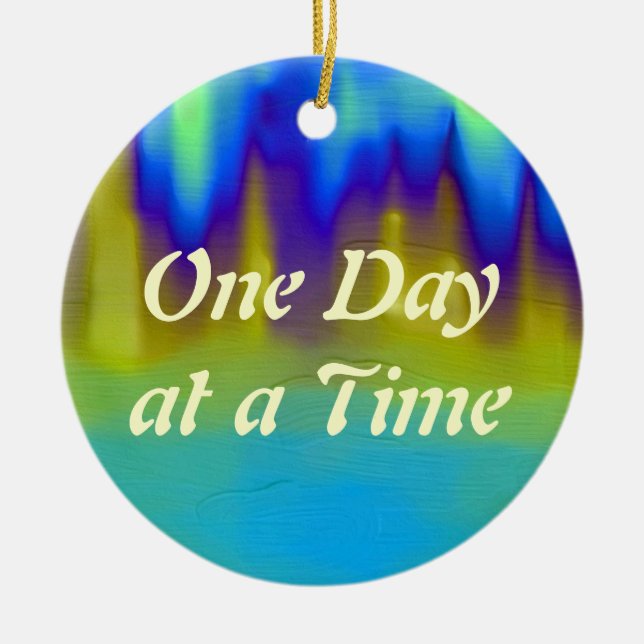 Mystery Pool ODAT Ceramic Tree Decoration (Front)