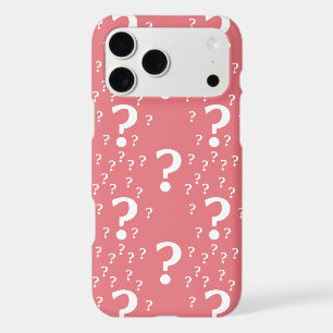 Mystery question mark riddle puzzle coral