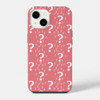 Mystery question mark riddle puzzle coral