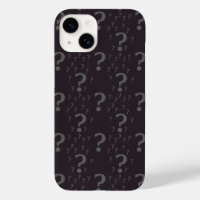 Mystery question mark riddle puzzle grey