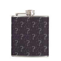 Mystery question mark riddle puzzle grey