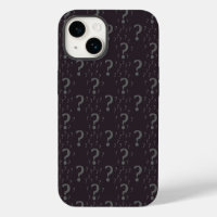 Mystery question mark riddle puzzle grey