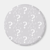 Mystery question mark riddle puzzle light grey