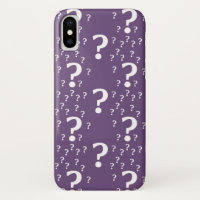 Mystery question mark riddle puzzle purple