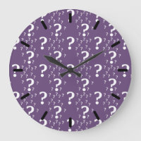 Mystery question mark riddle puzzle purple