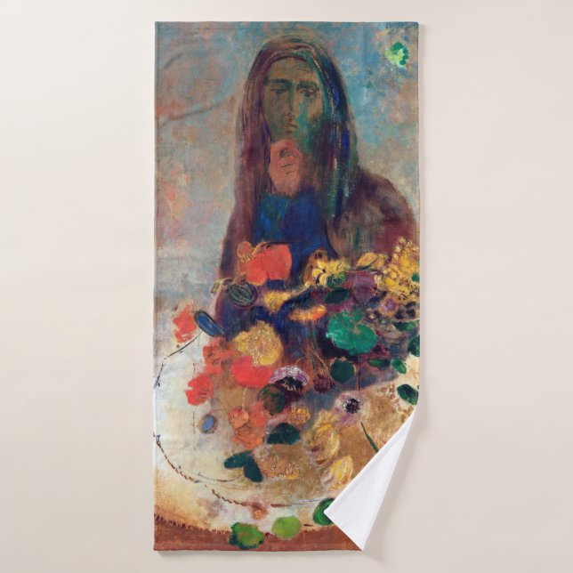 Mystery, Redon Bath Towel (Bath Towel)