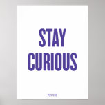 Mystery Science "Stay Curious" Poster<br><div class="desc">Perfect for your classroom,  as seen on Mystery Doug weekly videos. Inspire your students to stay curious to the mysteries all around them with this poster!</div>