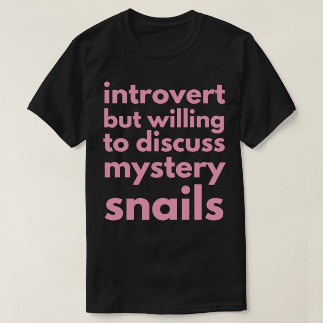 Mystery Snails 7 T-Shirt (Design Front)