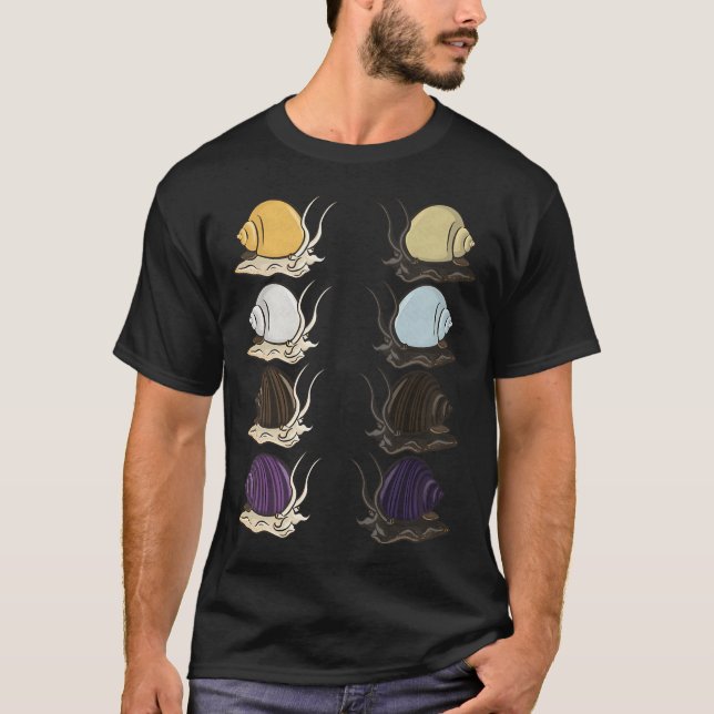 Mystery Snails T-Shirt (Front)