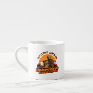 Mystery Solved Everyone Loves Coffee Bigfoot Espresso Cup