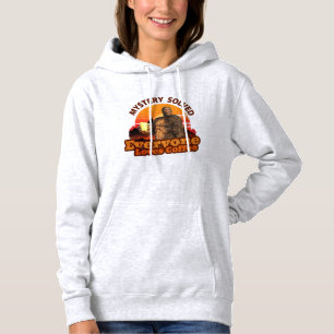 Mystery Solved Everyone Loves Coffee Bigfoot Hoodie