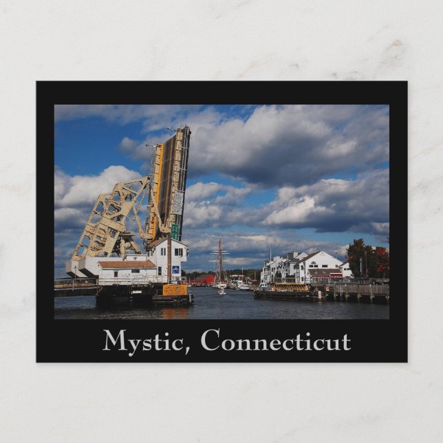 mystic 2009 copy, Mystic, Connecticut Postcard (Front)