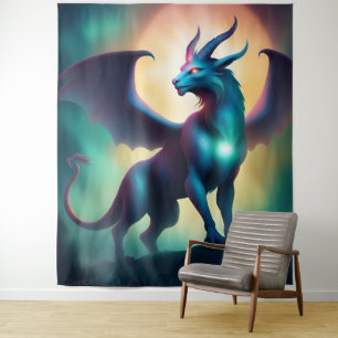 mystic animal tapestry