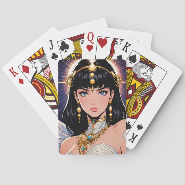 Mystic Anime Playing Cards (Back)