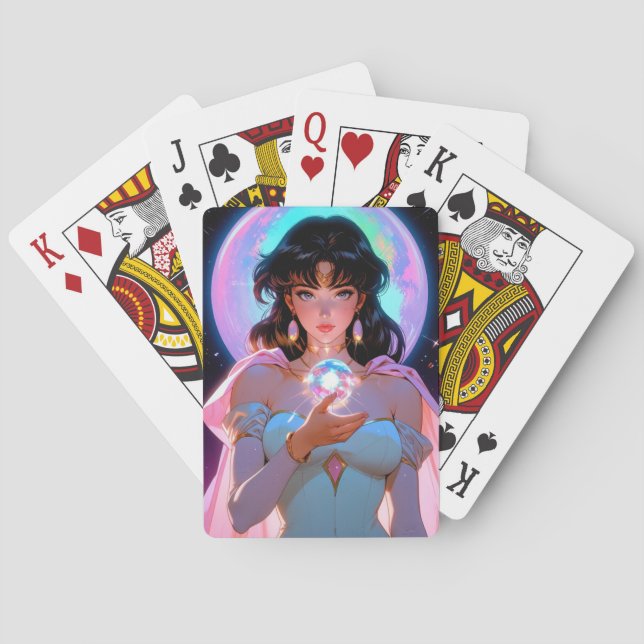 Mystic Anime Playing Cards (Back)
