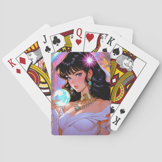 Mystic Anime Playing Cards (Back)