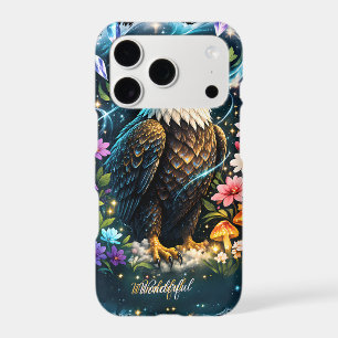 Mystic Bald Eagle Galaxy Floral iPhone 17 Pro Slim