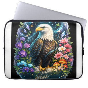 Mystic Bald Eagle iPad Smart   Laptop Sleeves Bag 