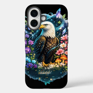 Mystic Bald Eagle Tough iPhone 16 case