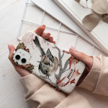 Mystic Bird of Peace Samsung Galaxy Case<br><div class="desc">Bird on a branch with a peace banner under him.</div>