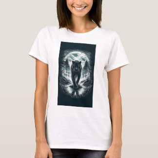 Mystic Black Panther – Guardian of the Misty Fores T-Shirt