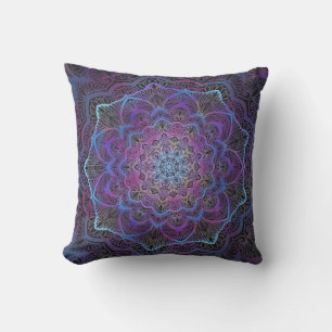Mystic Bloom Mandala Cushion