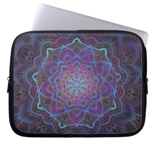 Mystic Bloom Mandala Laptop Sleeve