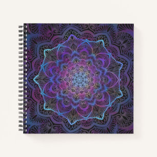 Mystic Bloom Mandala  Notebook
