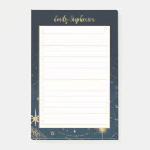 Mystic Blue Collection Post-It Notes