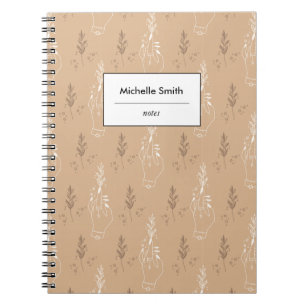 Mystic Bohemian Beige Notebook