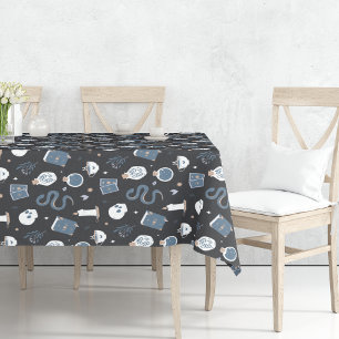 Mystic Boho Crystal Halloween Tablecloth