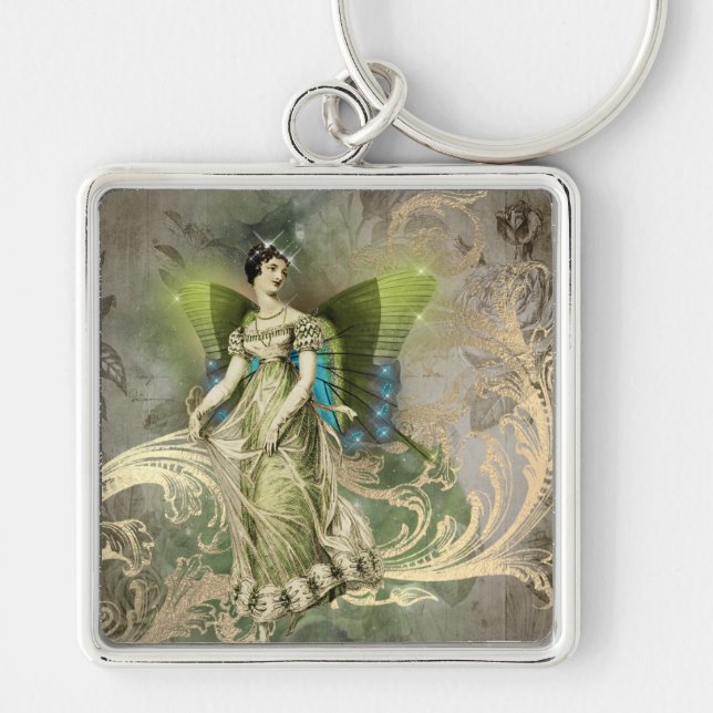 Mystic Butterfly Fairy Key Ring (Front)