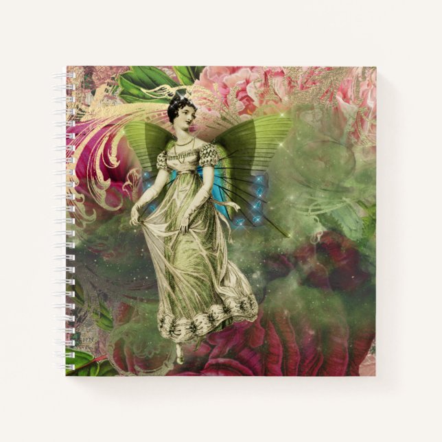Mystic Butterfly Fairy Notebook (Front)