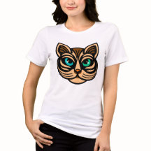 Mystic Cat Eyes Women’s Tee Art